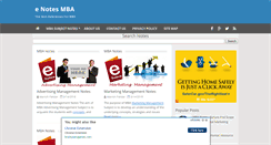 Desktop Screenshot of enotesmba.com